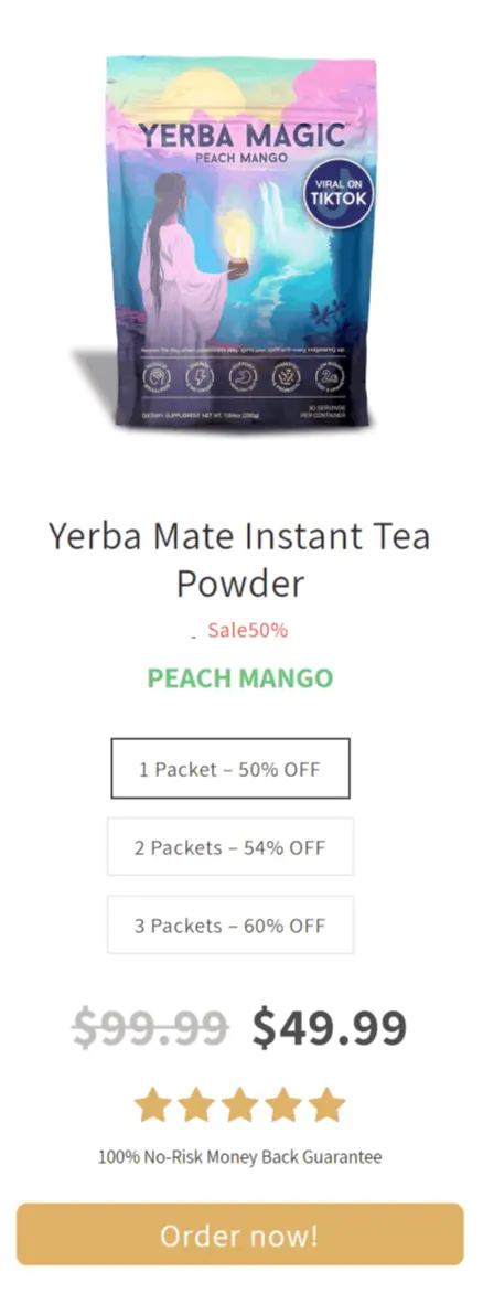 Yerba Magic price 